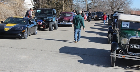 Lining up 450