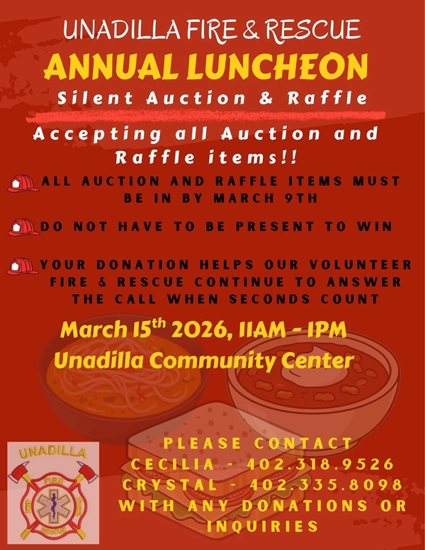 Unadilla Fire Rescue Dinner 2026 600