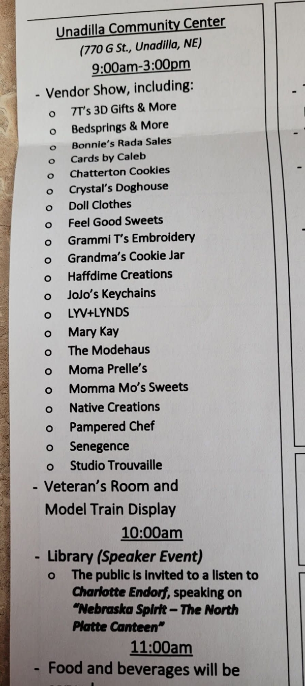 Vendor List 600